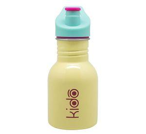 BOTELLA METALICA 335ML KEEP KIDO  C/AMARILLO