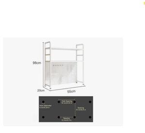 Rack Estante Organizador De Escritorio 2 Niveles 55x98x20