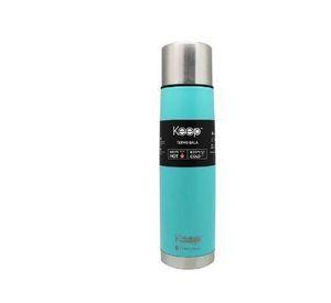 TERMO BALA 0.5L RUBBER KEEP celeste