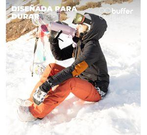 Botella Termica Agua Acero Inoxidable Buffer 1L +Tapas