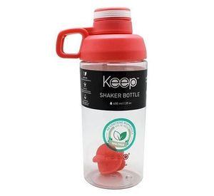 BOTELLA SHAKER 600ML KEEP rosado