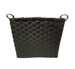 Cesta negra para almacenamiento
