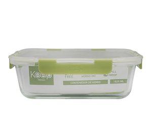HERMETICO RECTANGULAR 1520ML GLASS KEEP