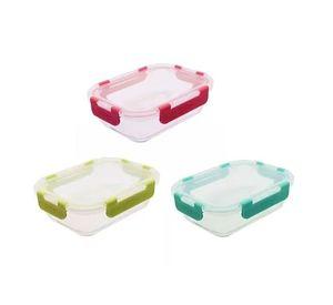 HERMETICO RECTANGULAR 640ML GLASS KEEP