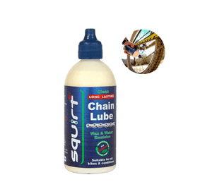 Lubricante De Cadena Squirt 120ml Dry Lube Long Todo Clima