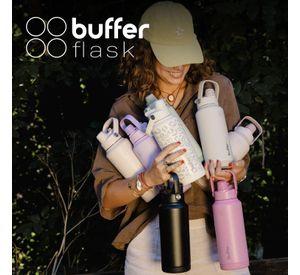 Termo Botella Agua Termica Buffer Flask Acero Inox 1L 2 en 1