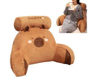 Almohada De Respaldo Capibara Cojin Multifuncional