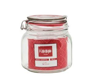 FRASCO HERMETICO KEEP  750 ML ROJO