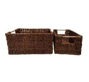 Cestas seagrass set de 2