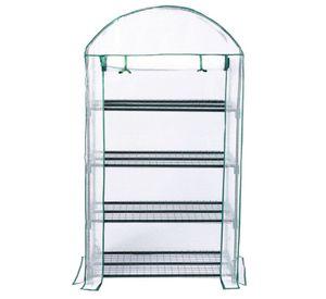 Invernadero vertical armable 4 bandejas 158 cms