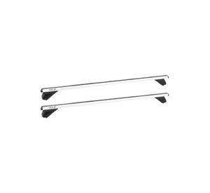 Barras de Techo Transversales Ajustables 130cm 90kg Railing Integrado