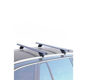 Barras de Techo Transversales Ajustables 130cm 90kg Railing Integrado
