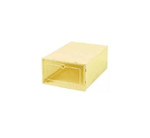 10 piezas zapateras organizadoras amarillas