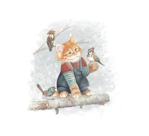CUBREPLUMÓN MOISÉS GATO Y SUS AMIGOS