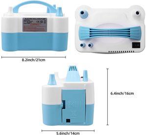 Inflador Globos Electrico Con 2 Inyectores Para Fiestas 600W
