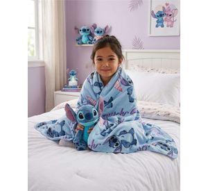 Manta Polar Infantil 115x130 cm Suave y Ligera Stitch