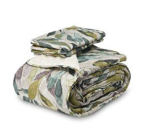 Quilt Sherpa Leaf King