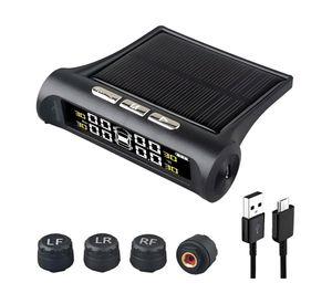 Sistema Monitoreo Presión Neumáticos Auto Tpms Solar