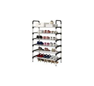Zapatero Organizador 8 Niveles 24 Pares Metal