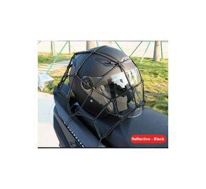 Red Equipaje Moto Casco Reflectante 6 Ganchos Elastico