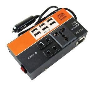 Inversor De Corriente Vehiculo 12V a 24V Camiones Lau
