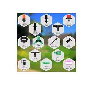 Kit De Riego Sistema Automático Goteo 40m 158pcs