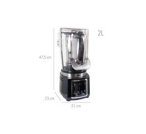 Licuadora Potente y Silenciosa 800W Vaso 2L – Uso Profesional y Doméstico