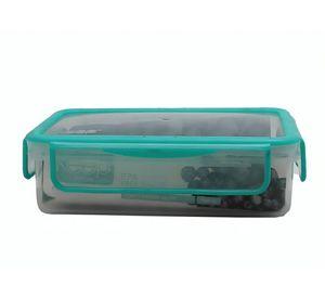 HERMETICO PP 900ML RECTANGULAR VERDE