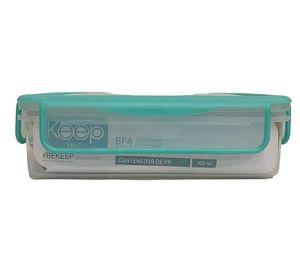 HERMETICO PP 900ML RECTANGULAR VERDE