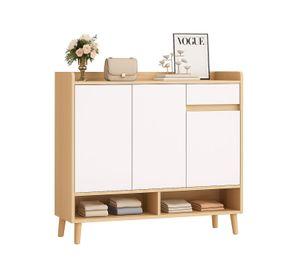 Zapatero Bicolor Elegance 3 Puertas Organizador Estante 101