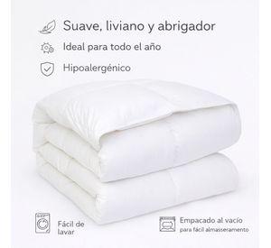 Plumón Microfibra 300Gsm Ligero Y Abrigador