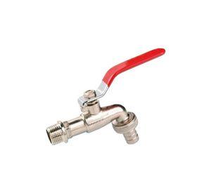 Llave Bola Jardín 1/2 X 3/4 Laton Reforzado Edr