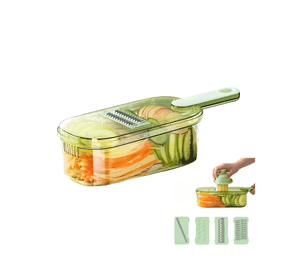 Mandolina Picador Cortador Rallador De Verduras 4 En 1