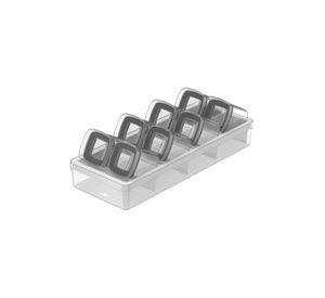 Especieros Hermético Block Cajón 8 Piezas (0,150L) Blanco