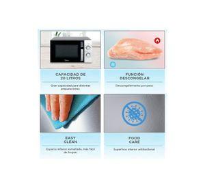MICROONDAS ELECTROMECANICO MIDEA 20 LTS