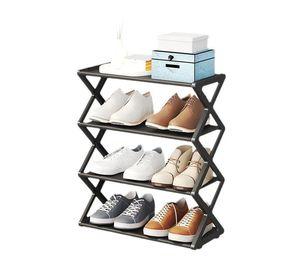 Zapatero Organizador De Zapatos Plegable 4 Pisos Dormitorio