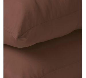 Set 2 almohadas premium Eco colores 50x70 chocolate