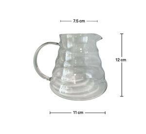 Jarra Decantadora Con Dripper Goteo Jarra Cafetera Vidrio