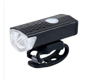 Luz Linterna LED Para Bicicleta Recargable USB Frontal Luz Bici Básica