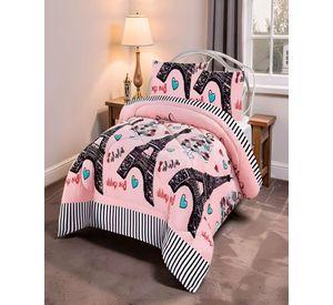 PLUMON INVIERNO SOFT CON DISEÑO PLAZA Y MEDIA 180CM X 230CM C6