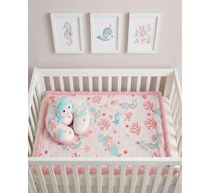 Set Manta Infantil Sherpa y Cojín de Cuello A4