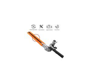Adaptador Cortaseto Desmalezadora Tubo 28mm Eje X9 Estrias