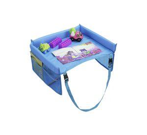 Mesa Viaje Infantil Automóvil Celeste