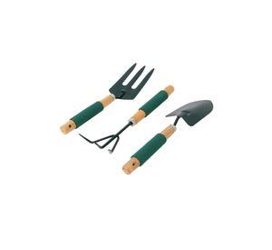 Set Jardinería Huerto 3 Piezas Metal Madera