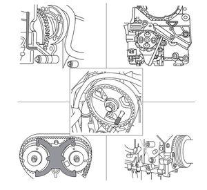 Trabador Puesta Punto Ford Fiesta C-max Mondeo 1.6 Ti Vct