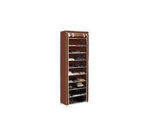 Zapatero Organizador Hogar 9 Niveles 1.60x60x30 CM Café