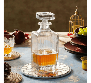 RCR BOTELLA WHISKY TIMELESS CUADRADA