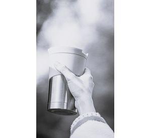 Vaso Térmico De Acero Inoxidable Con Tapa 330ml