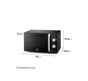 Microondas Mademsa 20 Litros Manual MM20FBM Negro