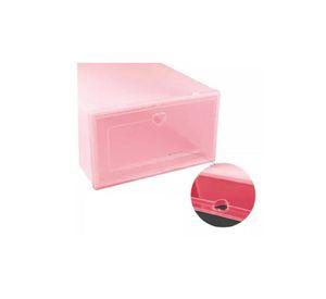 10 piezas zapateras organizadoras rosadas